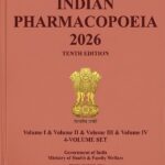 Indian Pharmacopoeia 2026 4 Volume Set